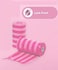 Amchi Baby Disposable Scented Bags pack of 34 rolls/680 Bags with Dispenser- Pink
