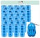 Amchi Baby Disposable Scented Bags pack of 30 rolls/600 Bags with Dispenser- Blue