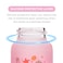 LuQu Silicone Coating (Glass Inside/Silicone Outside) Nursing Bottle, Streamlined Body, Natural Feel, Easy to Clean, Heat-Resistant, 120 ML, +3M