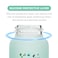 LuQu Silicone Coating (Glass Inside/Silicone Outside) Nursing Bottle, Streamlined Body, Natural Feel, Easy to Clean, Heat-Resistant, 240 ML, +6M