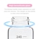 LuQu Best Glass Baby Bottle for Milk - BPA-Free, Anti-Colic, 120ML