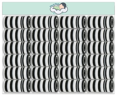 Amchi Baby Disposable Scented Bags pack of 24 rolls/480 Bags- White