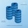 Amchi Baby Disposable Scented Bags pack of 32 rolls/640 Bags- Blue