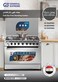 GS General Supreme GS5555FNGS Gas Oven, 4 Burners, 55x55cm, Steel, Auto Ignition, Egyptian, GS5555FNGS (Installation Not Included)