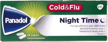 Panadol Cold And Flu Night 24 Capsules
