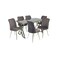 Wooden dining table - 6 chairs, 150x80*75 - coffee