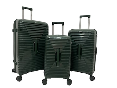 VIPTOUR Luggage Set of 3 PCS PP Softside Travel Luggage Bag 21/25/29 Inches