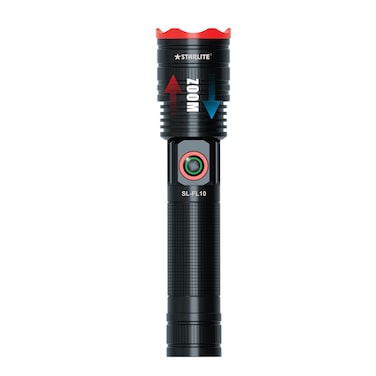 STARLIFE Rechargeable Laser Flashlight 20W Germany Technology 3000mAh Lithium Battery With Zoomable Function