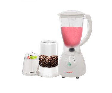 STARGOLD Juicer Blender 550W 3 in 1 Blender Jar, Multipurpose Blender Mixer System with Nutrient Extractor, Smoothie Maker