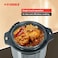 STARGOLD Digital Electric Pressure Cooker Stainless Steel Body Touch Programmable 10L Capacity 1600 Watts