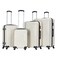 VIPTOUR ABS Hardside 4Pcs Trolley Luggage Set Spinner Wheels With Number Lock 20/24/28/32 Inches