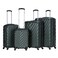 VIPTOUR ABS Hardside 4Pcs Trolley Luggage Set Spinner Wheels With Number Lock 20/24/28/32 Inches