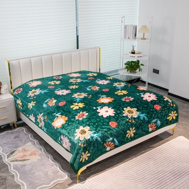 STARGOLD Single Ply Premium Cloudy Blanket 100% Polyester SPUN YARN Polyester, Suitable Winter And Rainy Season 155X210CM 5LB