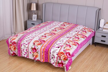 STARGOLD Single Ply Blanket Koria Quality Luxury Cloudy  Super Soft Blanket 100% Polyester Suitable Winter And Rainy Season 220X240CM Two Side 2 Colors