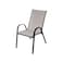 Single outdoor chair - gray