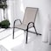 Single outdoor chair - gray
