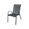 Single outdoor chair - black