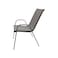 كرسي خارجي مفرد - رمادي