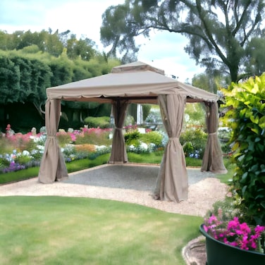 خيمة خارجية بنى 300×400 سم