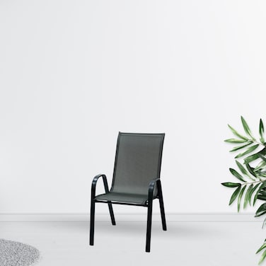 Single outdoor chair