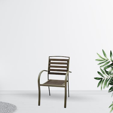 Single outdoor chair