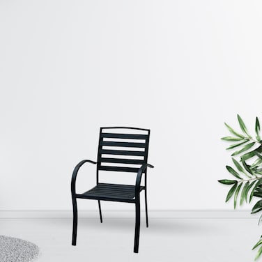Single outdoor chair