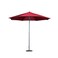 Red folding garden umbrella 300 x 285 cm