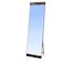 Floor mirror, brown frame, 50-165 cm