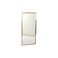 Wall mirror, gold frame, 120 x 60 cm