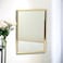 Wall mirror, gold frame, 70 x 50 cm