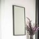Wall mirror, black frame, 140 x 70 cm