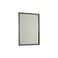 Wall mirror, black frame, 80 x 60 cm