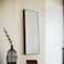 Wall mirror, black frame, 170 x 65 cm