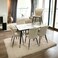 Marble Dining Table - 8 Chairs - Beige