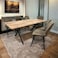 Wood dining table 8 chairs