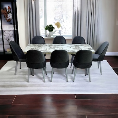 طاولة طعام خشب -8 كرسي