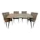 Marble dining table 8 chairs