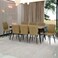 طاولة طعام خشب 8 كرسي بنى