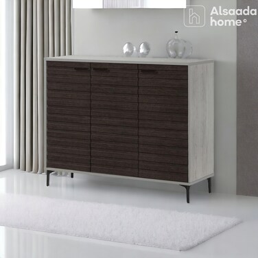 دولاب أحذية متعدد الاغراض - 120x95x30 سم