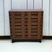 Shoe rack - brown - 93x80x33 cm