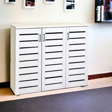 دولاب أحذية متعدد الأغراض3 باب- ابيض