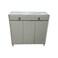 Multi-purpose shoe cabinet - 3 doors - 100-100-35 cm