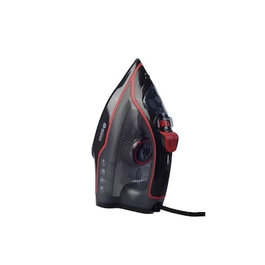 كواية بخار تكنو بيست بقدرة 2000 الى 2400 واط جهد 50/60 هيرتز الون اسود و احمر موديل BSI-003