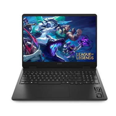 HP OMEN 16-AM0290TX Gaming Laptop with Intel Core Ultra 7-255H, 16GB RAM, 1TB SSD, 8GB Graphics, 16&Prime; High-Resolution Display, Shadow Black, DOS