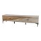 Beige+brown TV unit, 200 x 40 x 49 cm