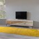 Beige+brown TV unit, 200 x 40 x 49 cm