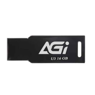 AGI AGI016GBMUP138 16GB USB 3.2 Flash Drive &ndash; Metal Black