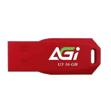 AGI AGI016GBRUP138 16GB USB 3.2 Flash Drive &ndash; Red