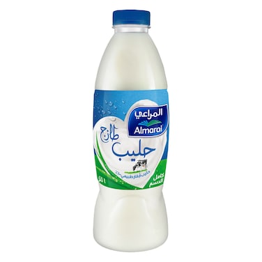 المراعي حليب طازج كامل الدسم 1 لتر