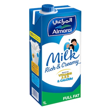 Almarai UHT Rich &amp; Creamy Milk Full Fat Milk 1L